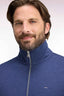 Eden Park Heathered Cotton Fleece Full-Zip Sweatshirt