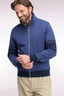Eden Park Heathered Cotton Fleece Full-Zip Sweatshirt
