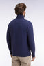 Eden Park Honeycomb Cotton Trucker Collar Sweater