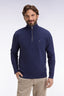 Eden Park Honeycomb Cotton Trucker Collar Sweater