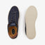 Menswear Shoes - Eden Park Navy Leather Trainers