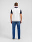Eden Park Short Sleeve Polo Shirt-Tops-Eden Park-White-S-Diffney Menswear