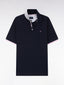 Eden Park Short Sleeved Cotton Contrasting Collar Polo Shirt