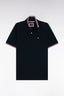 Eden Park Striped Detail Cotton Polo Shirt