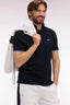 Eden Park Striped Detail Cotton Polo Shirt