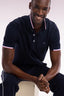 Eden Park Two Tone Ribbed Polo