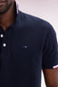 Eden Park Two Tone Ribbed Polo