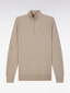 Eden Park Waffle Cotton Half-Zip Sweater