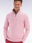 Eden Park Waffle Cotton Half-Zip Sweater