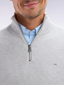 Eden Park Waffle Cotton Half-Zip Sweater