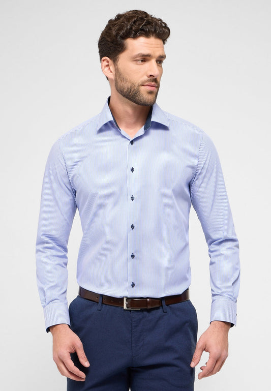 Eterna Modern Fit Striped Shirt