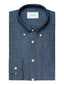 Eton Plain Weave Linen Tailored Fit Shirt