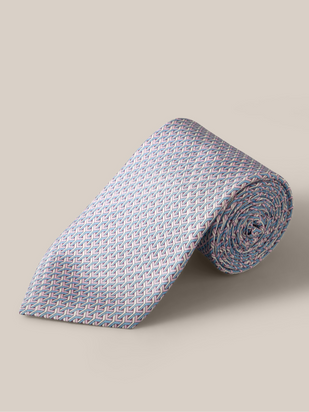 Eton Print Silk Tie