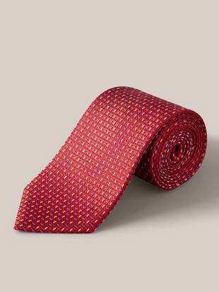 Eton Semi Solid Woven Silk Tie