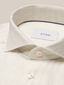 Eton Solid Twill Linen Slim Fit Shirt