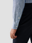 Eton Striped Linen Slim Fit Shirt