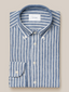 Eton Striped Linen Slim Fit Shirt