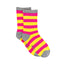 Fruit Salad Stripe Bamboo Sock (seamless toe)