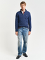 Gant Casual Cotton Half-Zip Sweater