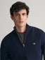 Gant Casual Cotton Half-Zip Sweater