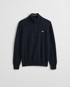 Gant Classic Cotton Half-Zip Sweater