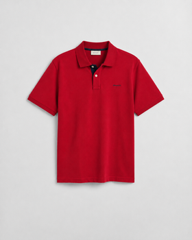 Gant Contrast Piqué Polo Shirt