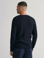 Gant Cotton Cable Knit Crew Neck Sweater