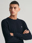 Gant Cotton Cable Knit Crew Neck Sweater