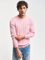 Gant Cotton Cable Knit Crew Neck Sweater