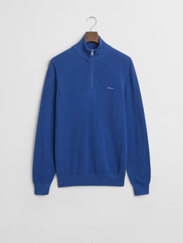 Gant Cotton Piqué Half-Zip Sweater