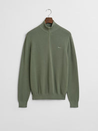 Gant Cotton Piqué Half-Zip Sweater