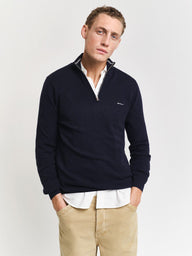 Gant Cotton Piqué Half-Zip Sweater