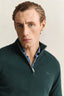 Gant Herringbone Half-Zip Sweater