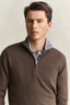 Gant Herringbone Half-Zip Sweater