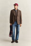 Gant Herringbone Half-Zip Sweater