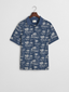 Gant Island Print Polo Shirt