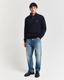 Gant Lambswool Half-Zip Sweater