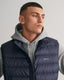 Gant Light Down Gilet-Jackets-Gant-Evening Blue-S-Diffney Menswear