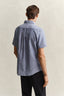 Gant Linen Blend Short Sleeve Shirt