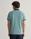 Gant Oxford Piqué Polo Shirt-Tops-Gant-Blue-M-Diffney Menswear