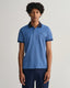 Gant Oxford Piqué Polo Shirt-Tops-Gant-Blue-S-Diffney Menswear