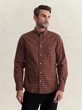 Gant Regular Checked Poplin Shirt