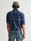 Gant Regular Fit Garment-Dyed Checked Shirt