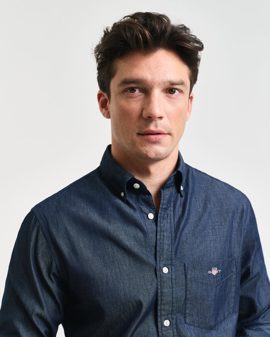 Gant Regular Fit Indigo Shirt