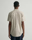 Gant Regular Fit Micro Checked Poplin Short Sleeve Shirt-Casual shirts-Gant-Blue-S-Diffney Menswear