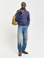 Gant Sacker Rib Half-Zip Sweatshirt