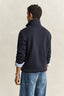 Gant Sacker Rib Half-Zip Sweatshirt