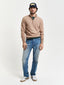 Gant Superfine Lambswool Half-Zip Sweater