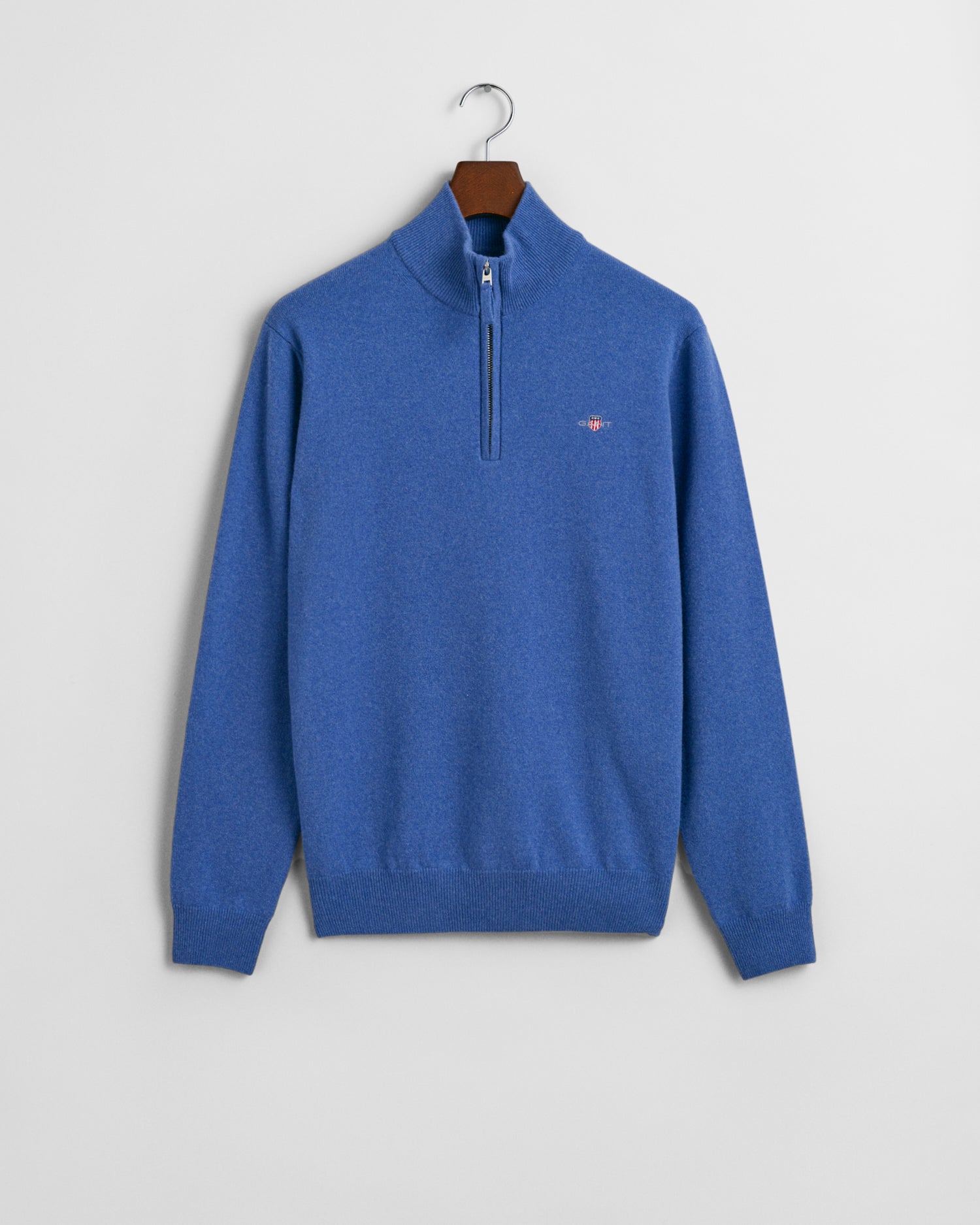 Gant lambswool half zip sale