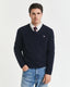 Gant Superfine Lambswool V-Neck Sweater